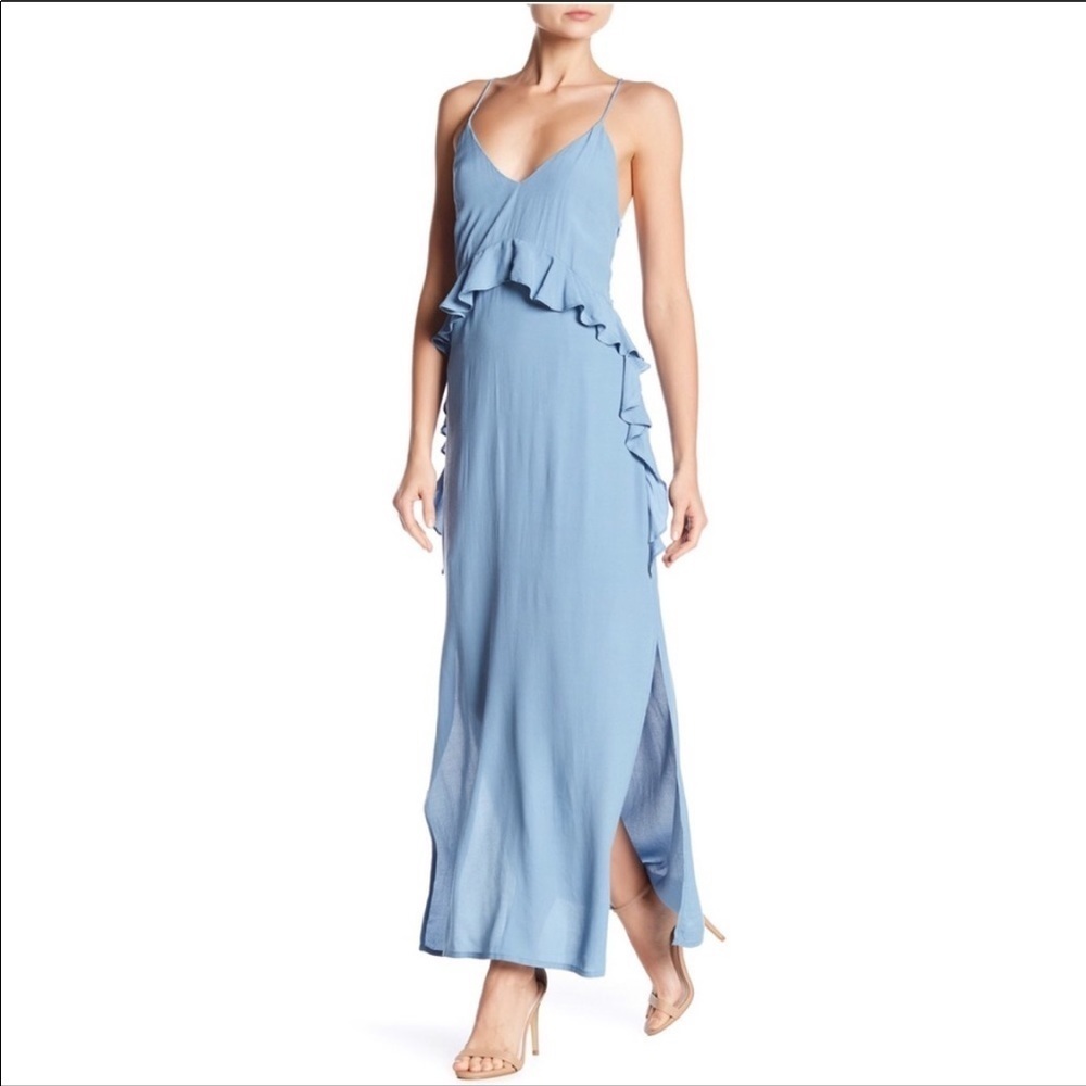 NEW Elliatt Blue Rapture Maxi Dress size S